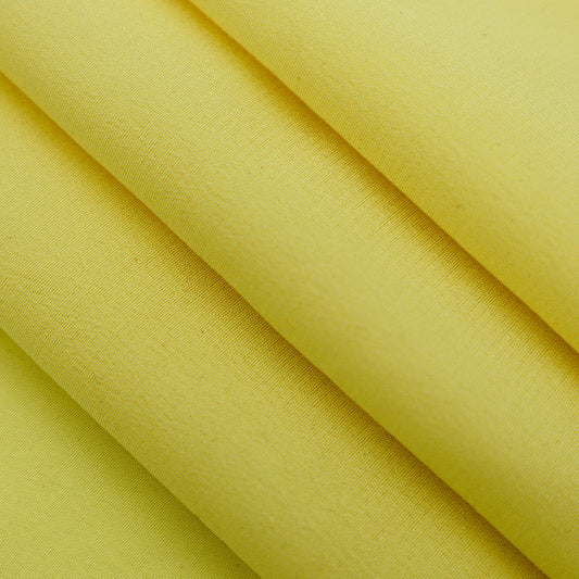  Lightweight Silk Crepe in Daffodil (Yellow)