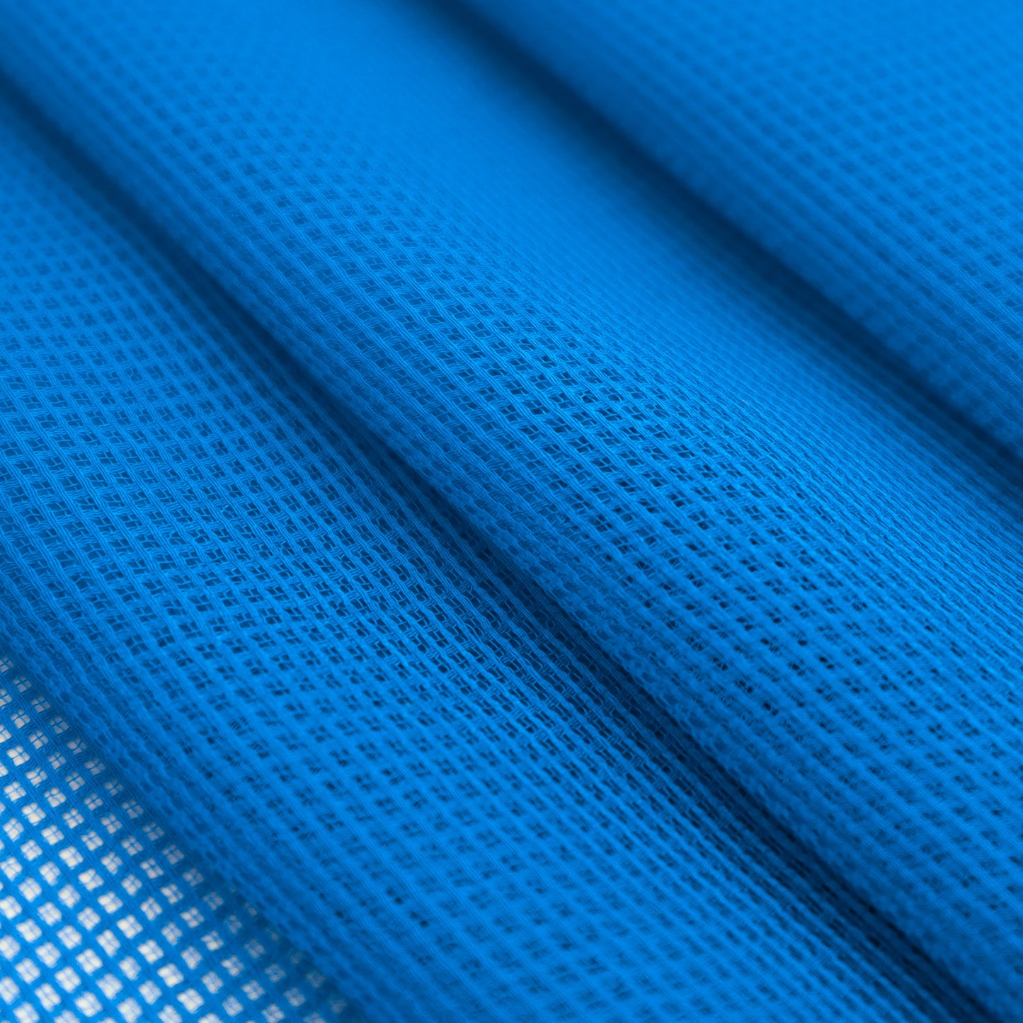 Lightweight Polyester Cotton in Scuba (Blue)