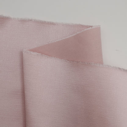 Lightweight Polyester Silk Satin Charmeuse in Champagne Pink (Pink)