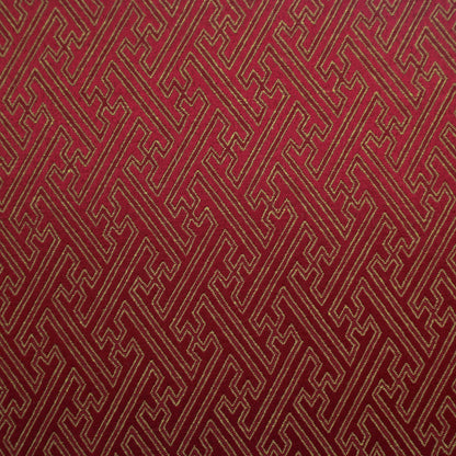 Lightweight Viscose in Chinoiserie (Red)