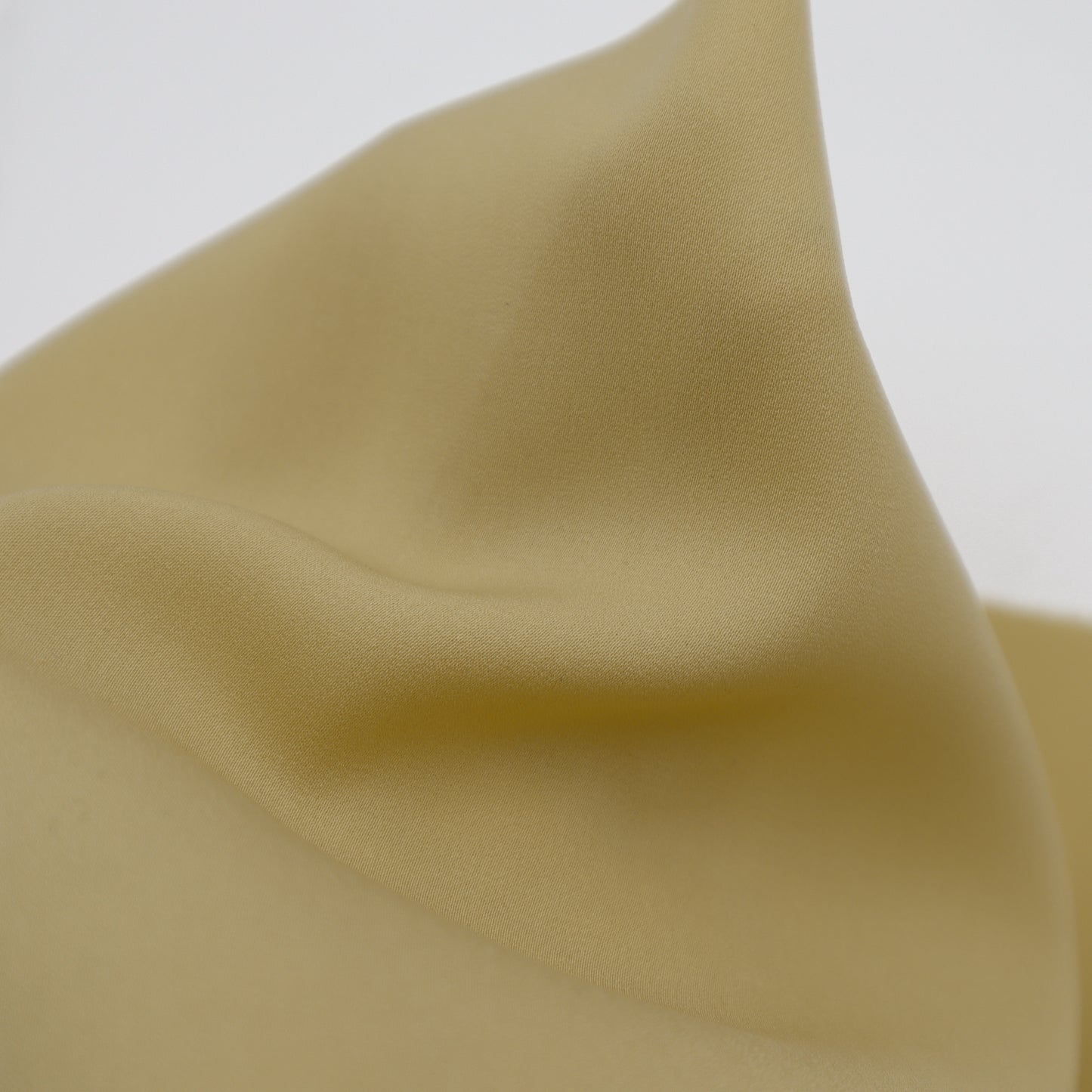 Lightweight Polyester Voile in Marzipan (Yellow)