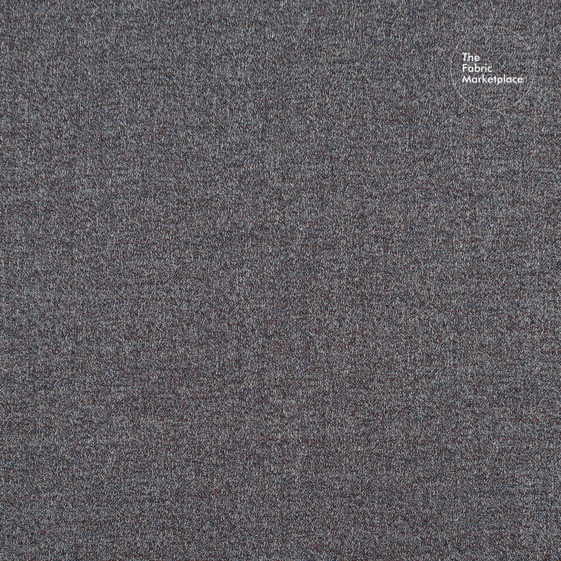 Light Weight Crepe Weave in Noise (Grey)