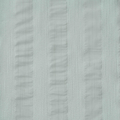 A Japanese-made lightweight poly cotton in off stitch. This fabric is designed with neatly arranged white stripes. This fabric is soft, comfortable with its no-stretch properties.