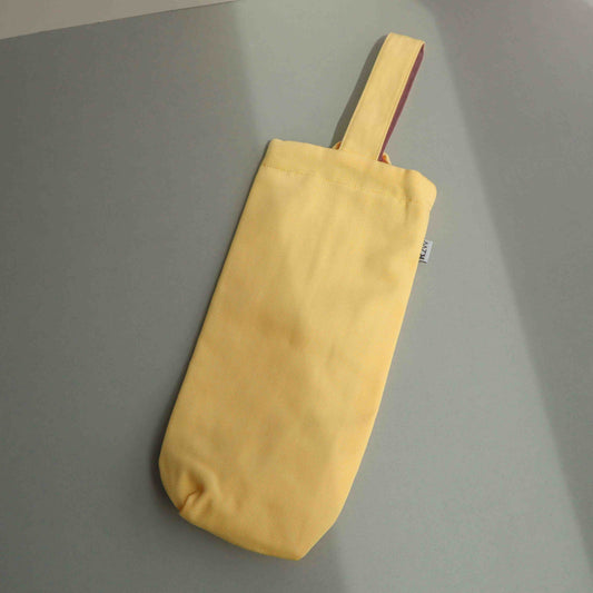 Single Bottle Bag - Yellow